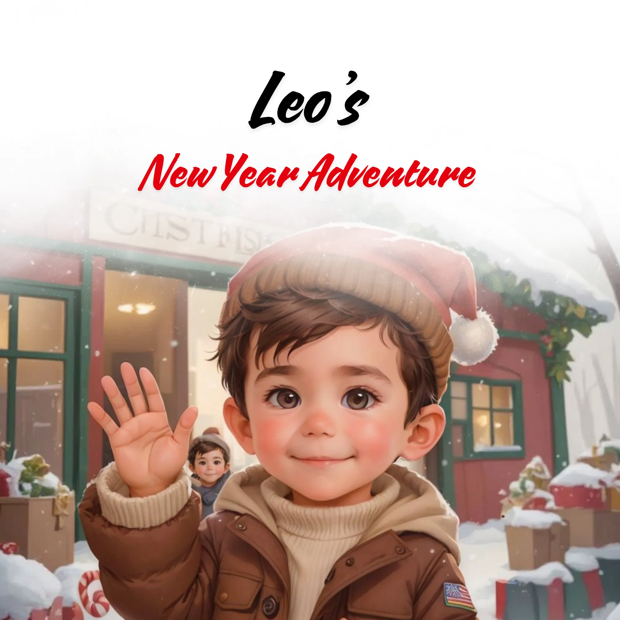 new year personalized childbook2 Christmas Adventure β Personalized Storybook - Image 1